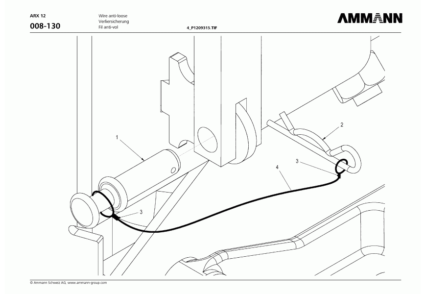 Wire anti-loose 4-S1209315